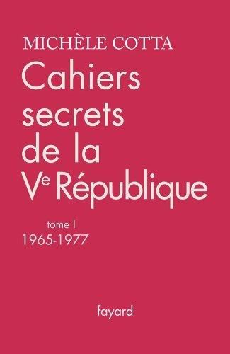 Cahiers secrets de la ve république